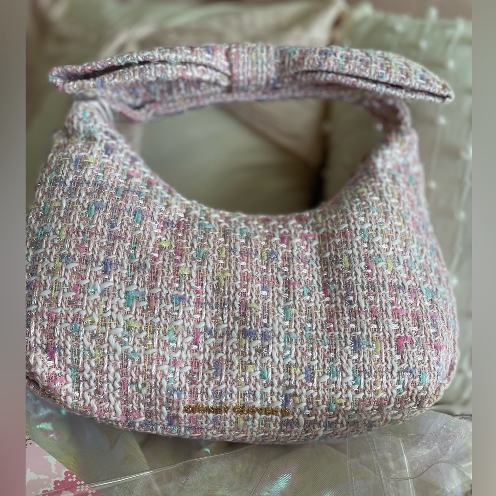 Stoney Clover Lane Happy Birthday Libby Bow Handle Bag, Headband, Scrunchie Set - Picture 5 of 5